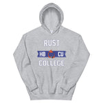 Rust College HBCU Logo Hoodie