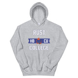 Rust College HBCU Logo Hoodie