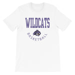 Wiley College Logo Over Basketball Shirt