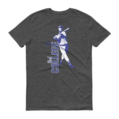 Rust College Baseball Player Shirt