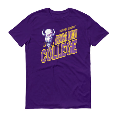 Arkansas Baptist College Logo Slant Shirt