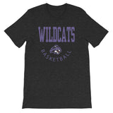 Wiley College Logo Over Basketball Shirt