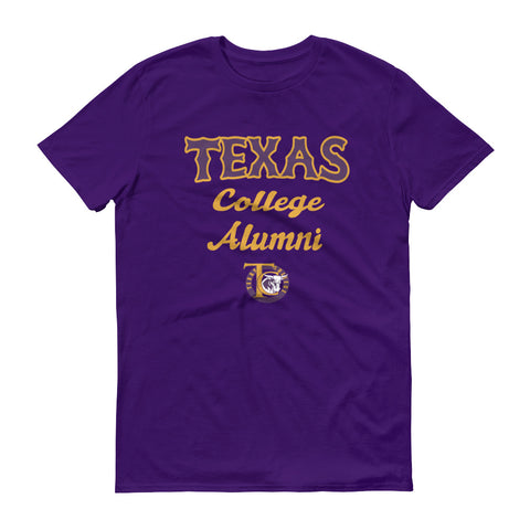 Texas College Alumni Script Shirt