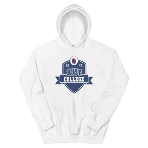 Rust College Crest Hoodie