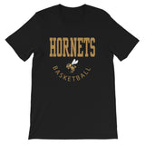 Harris Stowe State Logo over Basketball Shirt