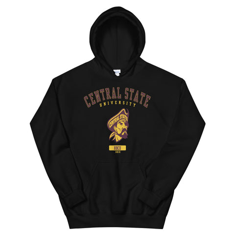 Central State Arch Name Hoodie