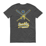 Morris College Logo over Baseball Bat Shirt