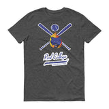 Rust College Logo Baseball Bat Shirt